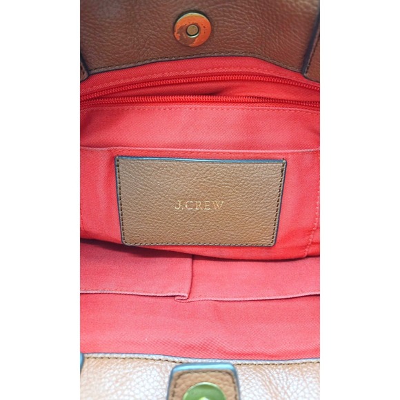 J Crew All Day Tote bag in‎ Brown Leather - Size 13x13x4 - Picture 7 of 7